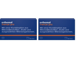 2 PCS of Orthomol Immun Pro (30 daily doses)